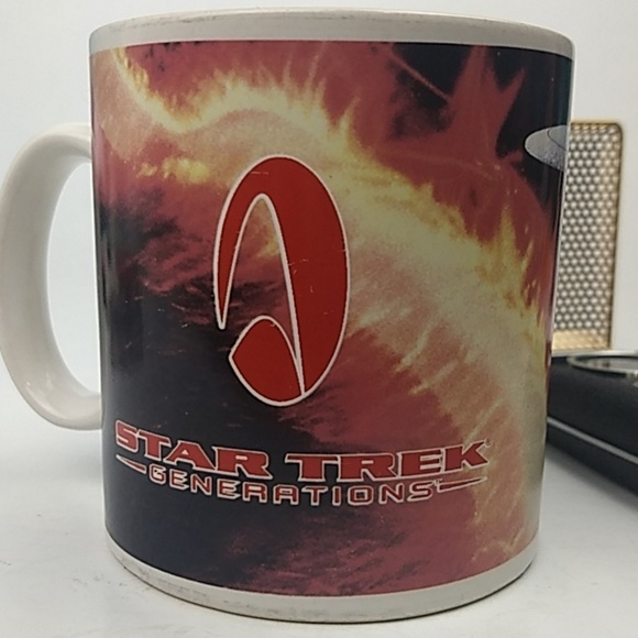 VTG Star Trek Generations stoneware mug - Picture 3 of 8